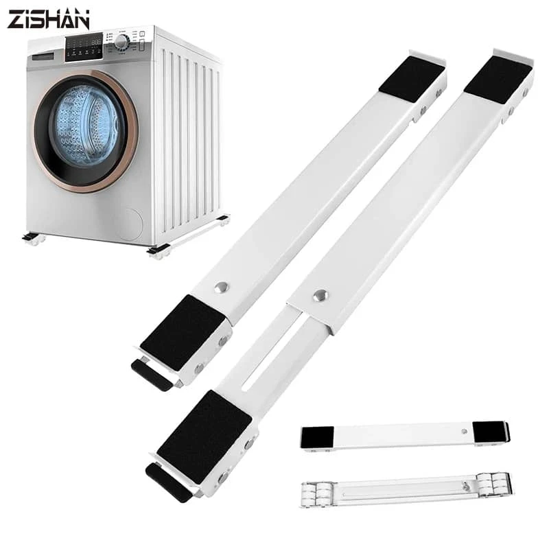 قاعدة غسلات وثلاجات ستيل بعجل متحرك